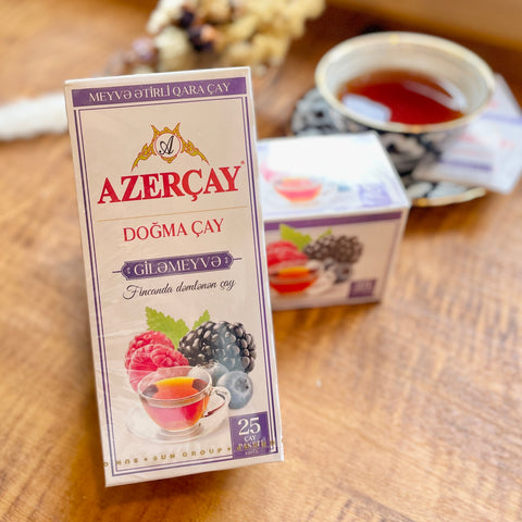 AZERÇAY【25袋入り】ベリーフレーバドティー｜アゼルバイジャンのおいしい紅茶