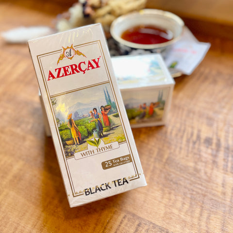 AZERÇAY【25袋入り】タイム入りブラックティー｜アゼルバイジャンのおいしい紅茶